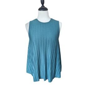 a new day Green Sleeveless Blouse Size S